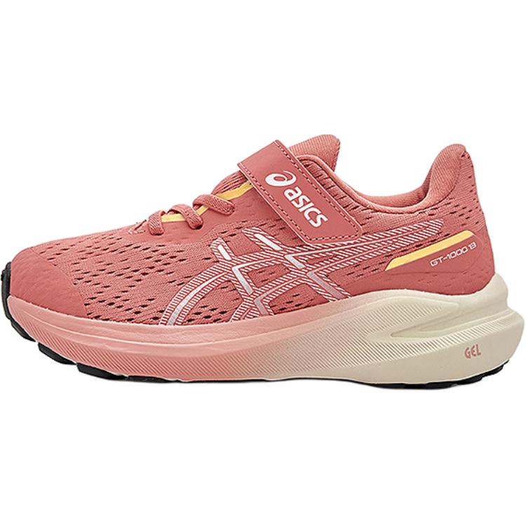 Asics Running Kids GT-1000 13 PS Cushioning Stability Lightweight Moisture-Wicking Outdoor Fitness Sports Shoes Kids Sneakers Pink 1014A344-701