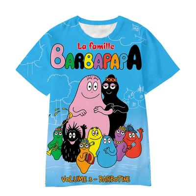 Kinder T-Shirts Sommer Cartoon Gedruckt Kinder Kurzarm T-Shirt Bequemes Casual Modisches Hemd