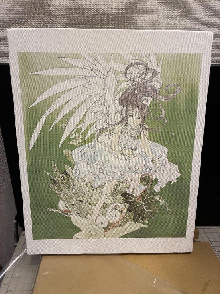 [USED] Ah! My Goddess Canvas Panel Afternoon Shipping Included