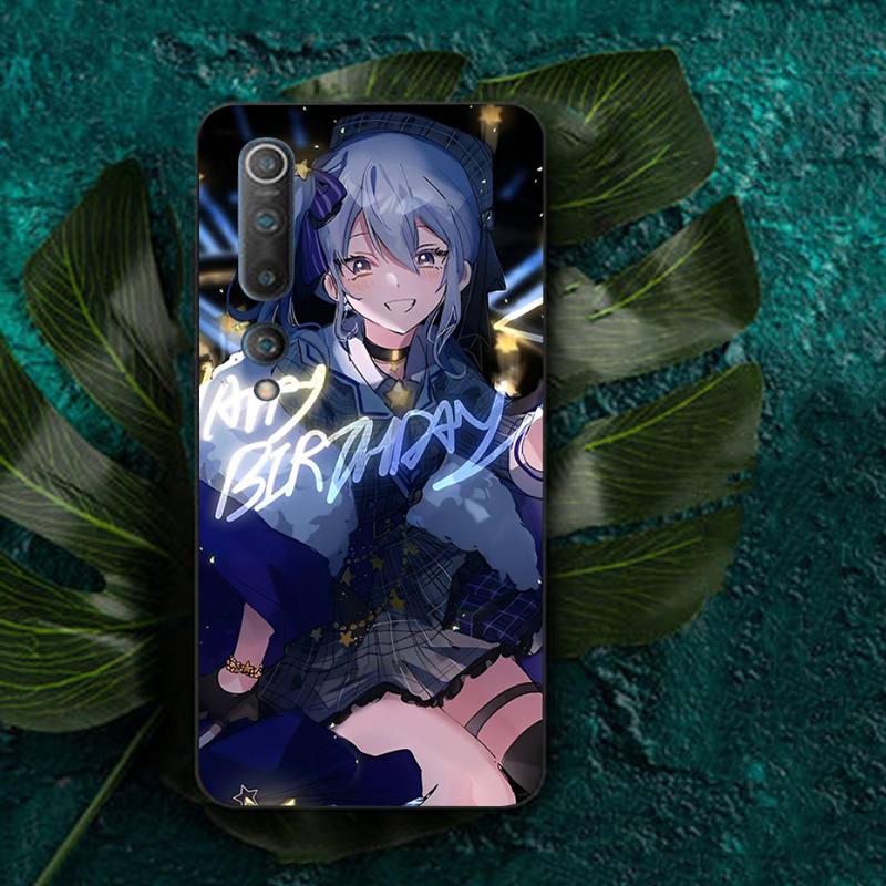 Hoshimachi Suisei Anime Phone Case for Redmi Note 8 7 9 4 6 pro max T X 5A 3 10 lite pro