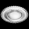 Flavinmci High-Footed Crystal Glass Fruit Plate