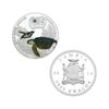 Aanimal coins, rare African animals, tigers, pandas, silver metal commemorative coins, commemorative medals, gifts