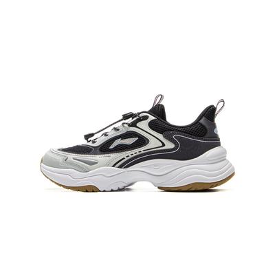 Li Ning Παιδικά Άνετα Ευέλικτα Χαμηλά Casual Παπούτσια Ανδρικά Casual Παπούτσια Μαύρο Cool-Sand-Black Ανοιχτό Γκρι YKCV074-9