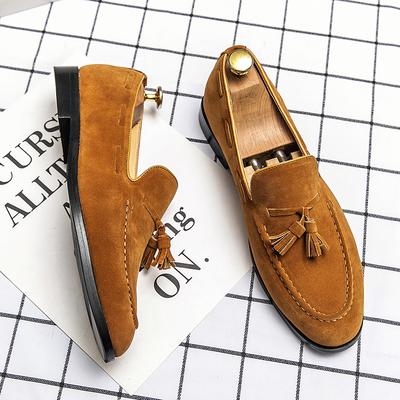 Moda Moda Zamszowe Frędzle Rekreacyjne Męskie Buty Letnie Styl Włoski Miękkie Mokasyny Męskie Mokasyny Wysokiej Jakości Buty Męskie Płaskie Buty do Jazdy