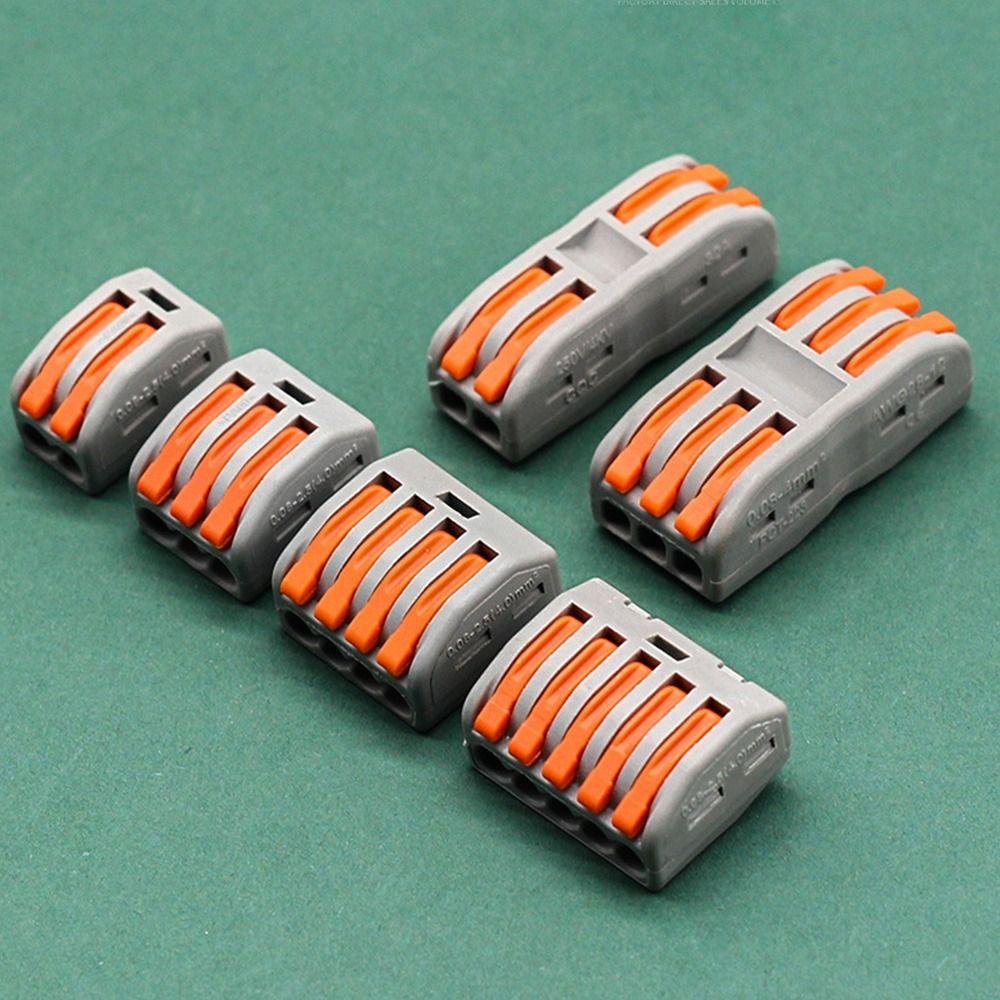 Universell hurtigrekkeklemme Mini Compact Elektriske koblinger Elektriske