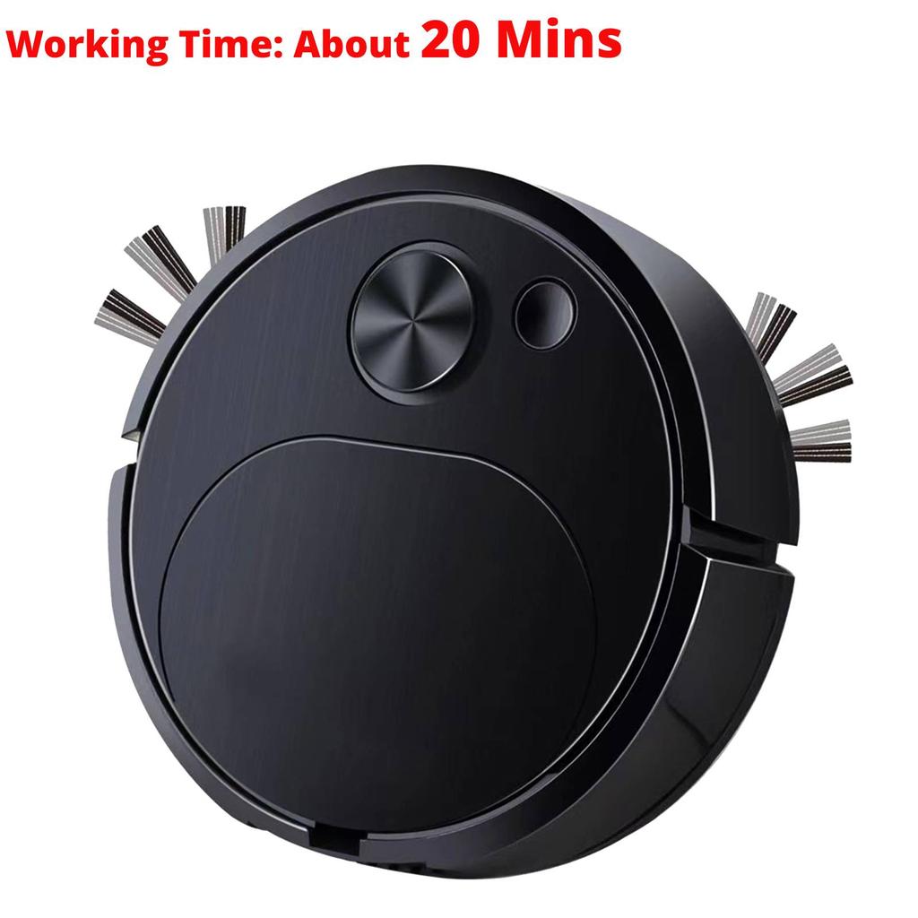 Aspirator Robot de Uz Casnic 20 Min Timp de Funcționare Robot de Curățare a Camerei Aspirator pentru Podea Dormitor Marmură Păr de Animale de Companie Măturător Mop Uscat