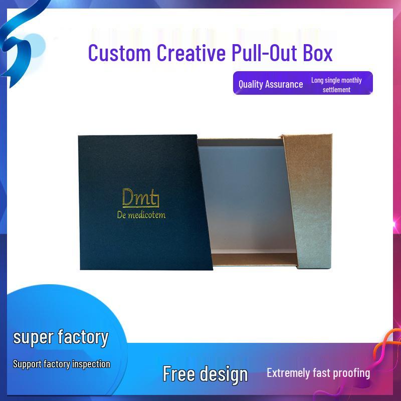 FSC Certified Custom Pull-Out Drawer Box for Lipstick, Jewelry, or Gifts