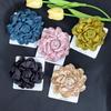 Elegant Korean Style Big Size Cloth Camellia Flower Brooch For Women Girls Fashion Classic Party Wedding Corsages Pin Gift
