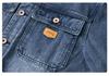 Men's Retro Casual Denim Jacket - Loose Fit, Versatile Lapel Top for Spring and Autumn