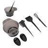 Complete Hair Dyeing Kit: Brushes, Mixing Bowl & Color for Perfect Results
