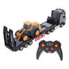 Kids Single Layer Transport Truck Toy 9 Channel Light and Music Transport Vehicle Toy Openable Door