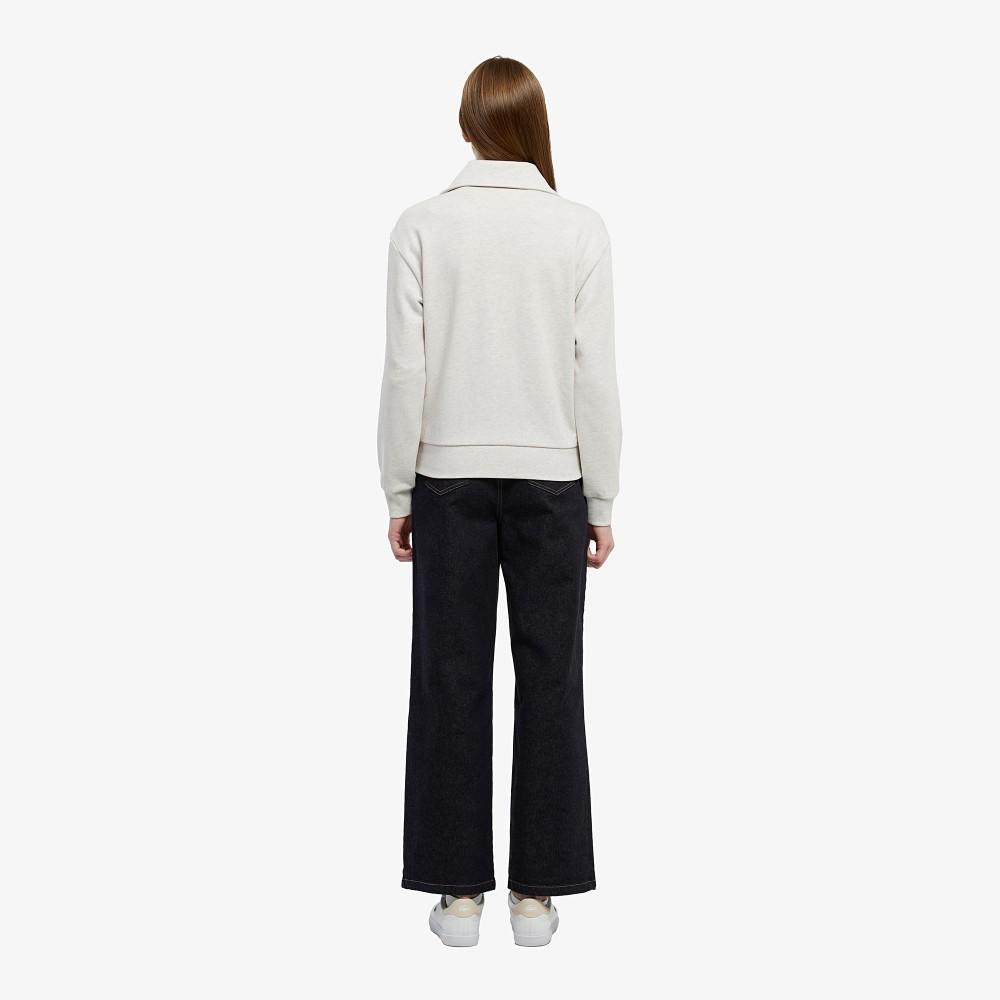 Lacoste Women's Semi-Wide Casual Denim Pants HF608E-55NHDE