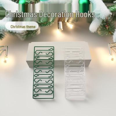 Christmas Ornament Hooks - Small Pendant Decoration Tools for Holiday Supplies
