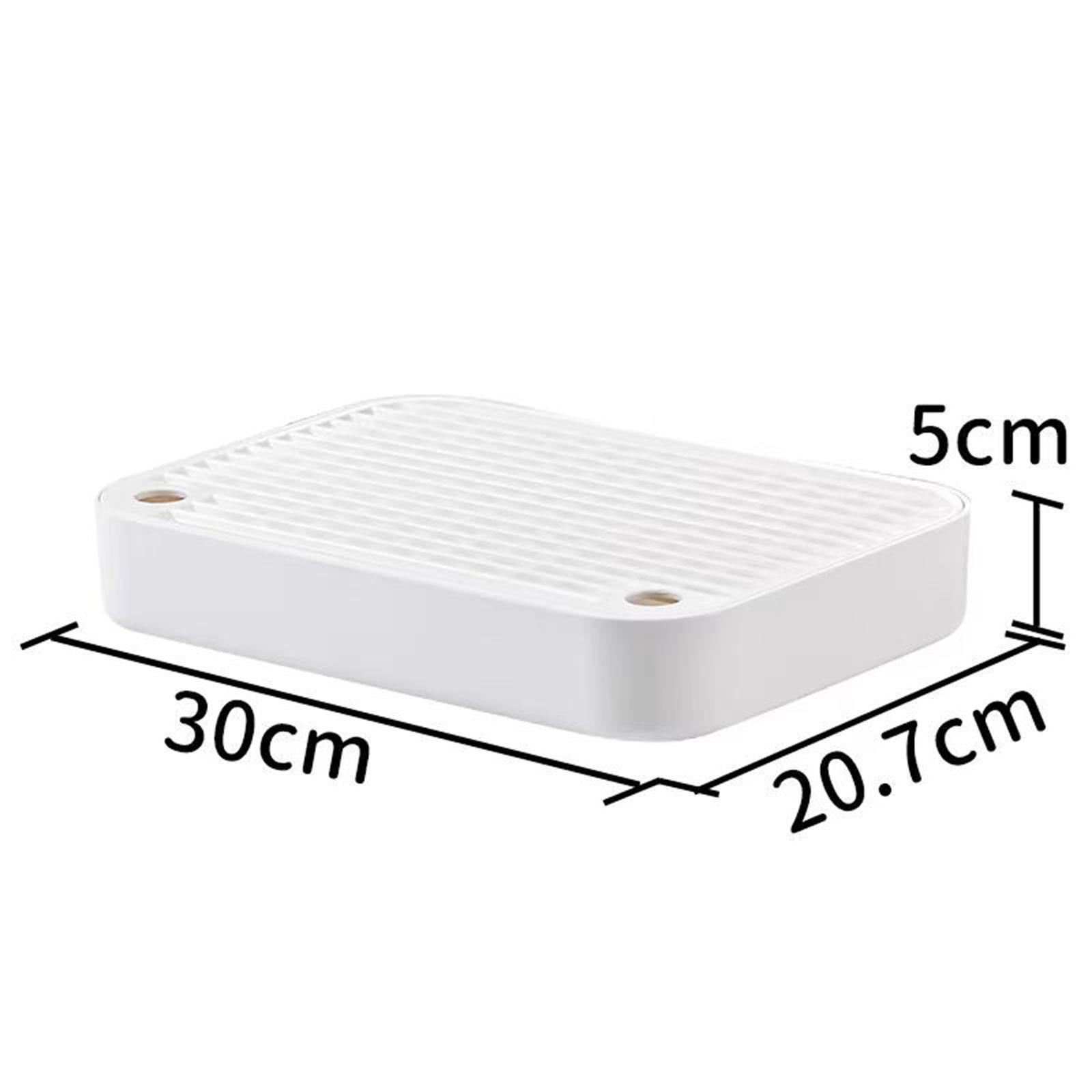 

Cats Litter Box Footboard, Non Slip, Easy Cleaning, Cleaning Supplies, Detachable, Portable Keep Tidy, Pet Supplies, Accessory білий