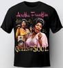 ARETHA FRANKLIN T-SHIRT. COLOR BLACK. JAZZ TEES, SOUL T-SHIRTS. MILES. R N B Unisex T-Shirt