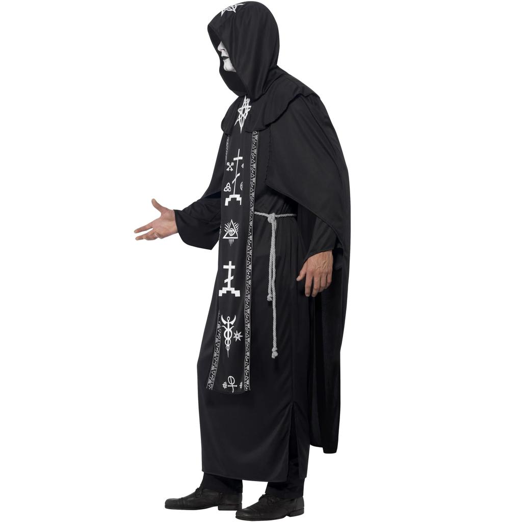 Smiffys Unisex Adult Dark Arts Ritual Costume Set