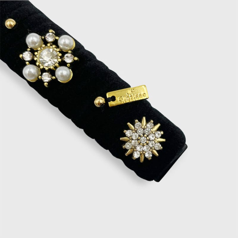 Jean Paul Clarisse Snowflake Crystal Banana Pin JC001BA