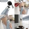 Insulated Steel Water Bottle For Travel Gym Office Use | Leakproof Cold Drink Flask With BPA-Free Safe Lid | Sleek Grey Design With 720ml Capacity