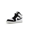 Air Jordan 1 Mid SE PS Diamond Kids Sneakers White Multi-Color Black DN4323-100