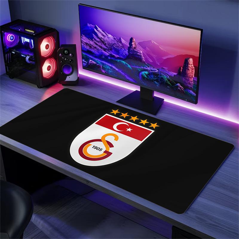 Galatasaray S.K Print Cushion Non-slip Laptop Tablet Big Mousepad XXL Mat Mini PC Playmat With Lock edge