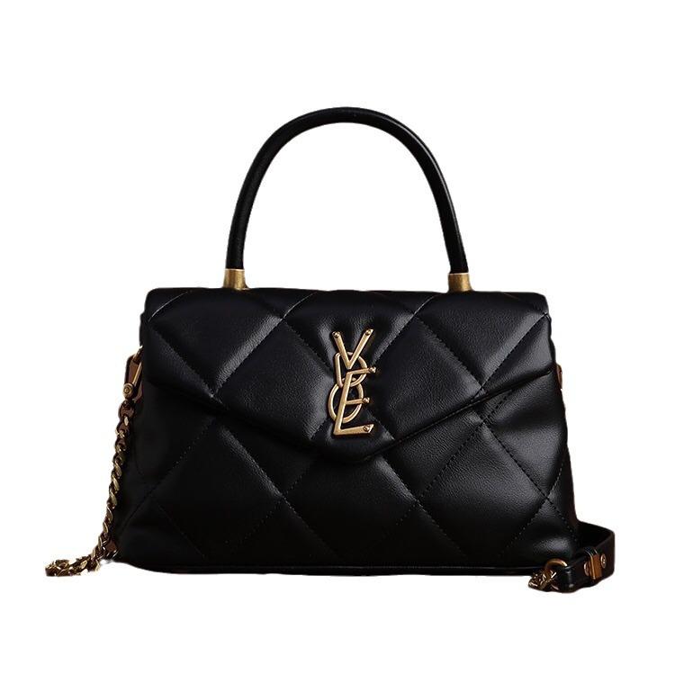 Luxusní crossbody kabelka se vzorem diamantu - Dámská letní móda 2025 Všestranná řetízková taška přes rameno