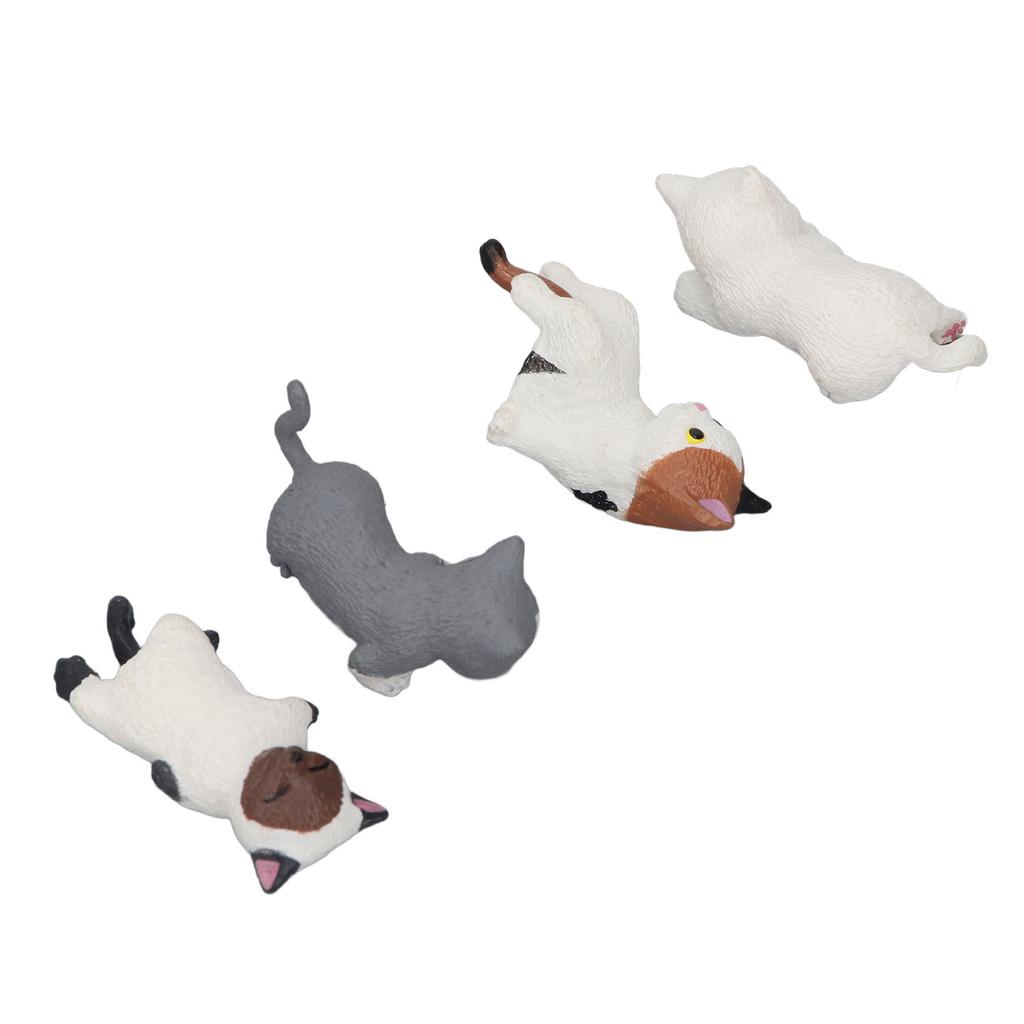 4PCS Cute Car Interior Decor Resin Mini Cute Car Funny Automotive Interior Decoration for Party