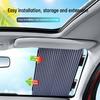 Car Sunshade, Front Windshield, Rear Windshield, Heat Insulation, Sun Protection, Retractable Louver Sunshade, Four Sizes