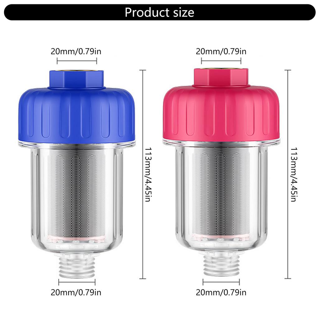 High Efficiency Electric Water Heater Pre Filter for Impurity Removal Shower Head Washing Machine Tap Scale Strainer