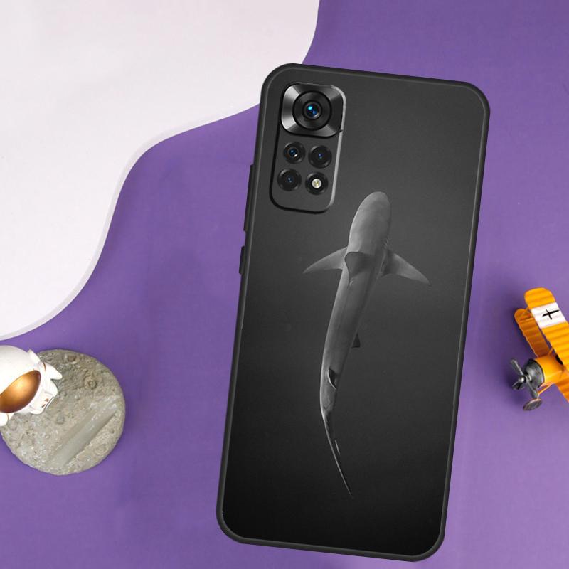 

Shark and Killer Whale Case For Xiaomi Redmi Note 14 13 Pro 12 9 10 11 Pro 10S 11S 12S Redmi 14C 13C 10C 12C Cover Redmi Note 11