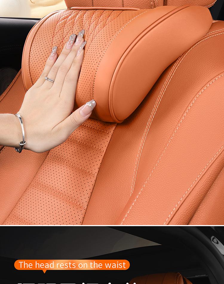 Car Lumbar Support Cushion for Mercedes-Benz, Toyota, Maybach – Driving Comfort & Waist Protection