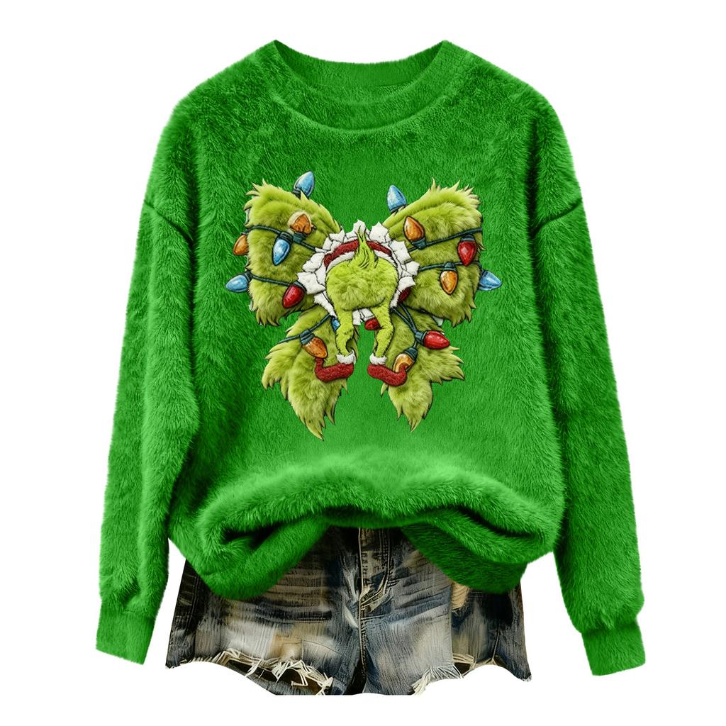 Women's Sweatshirt Long Sleeve  Casual Comfort Loose Lightweight Women's Sweatshirt