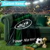 Custom Name Blanket Jets Helmet Blanket Bedding Blanket for Travel, Camping, Living Rooms, Offices, Sofas, Fan Christmas gift
