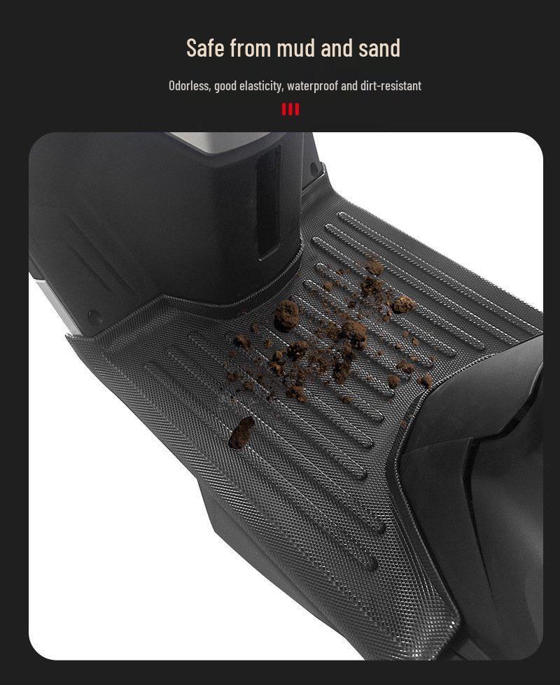 Waterproof, Non-Slip TPE Foot Pedal Pads for Kymco H125 with Full-Coverage and Thickened Edge
