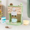 Wooden Coffee Machine Toys for Kids Simulation Kitchen Toys Pretend PlayPlay Kitchen Accessories for Girls & Boys