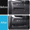 ABLZ-For Nissan Rogue X-Trail -2024 Carbon Fiber Accessories Trim Frame Cover For Headlight Switch Button