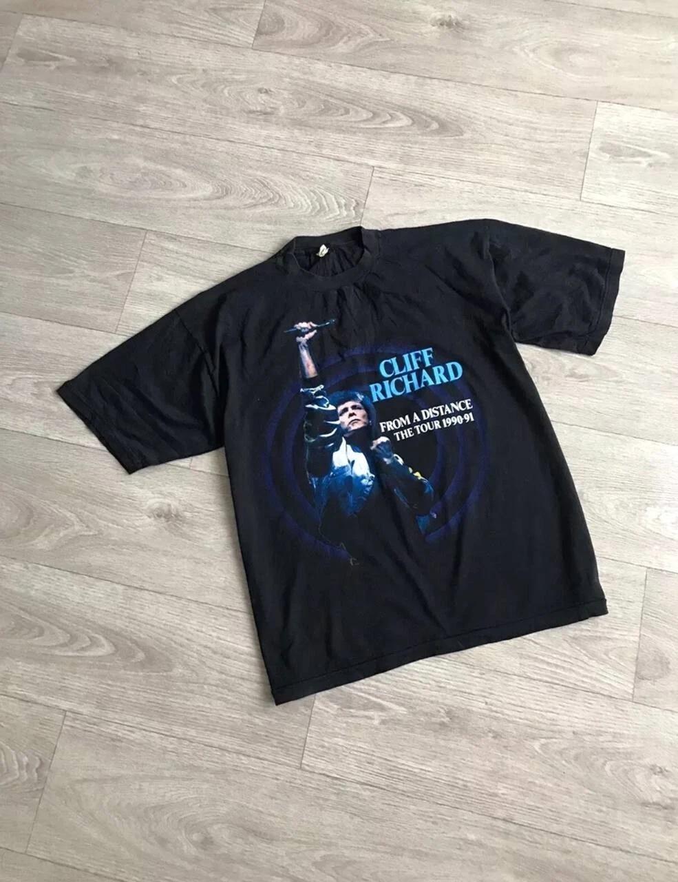 Vintage Cliff Richard Tour 1990 T-shirt S