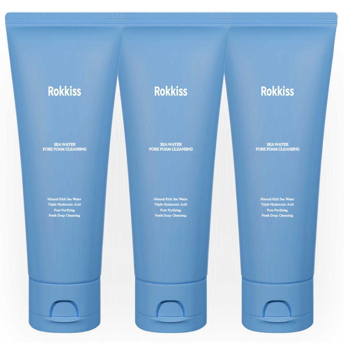 Sea Water Pore Foam Cleansing 120ml (3 pieces)