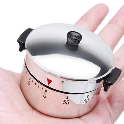 Household 60 Minutes Mechanical Timer Novelty Countdown Cooking Clock Alarm Time Reminder Kitchen Gadgets Countdown Kitchen Bell