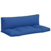 Pallet Cushions 2 Pcs. Blue Fabric