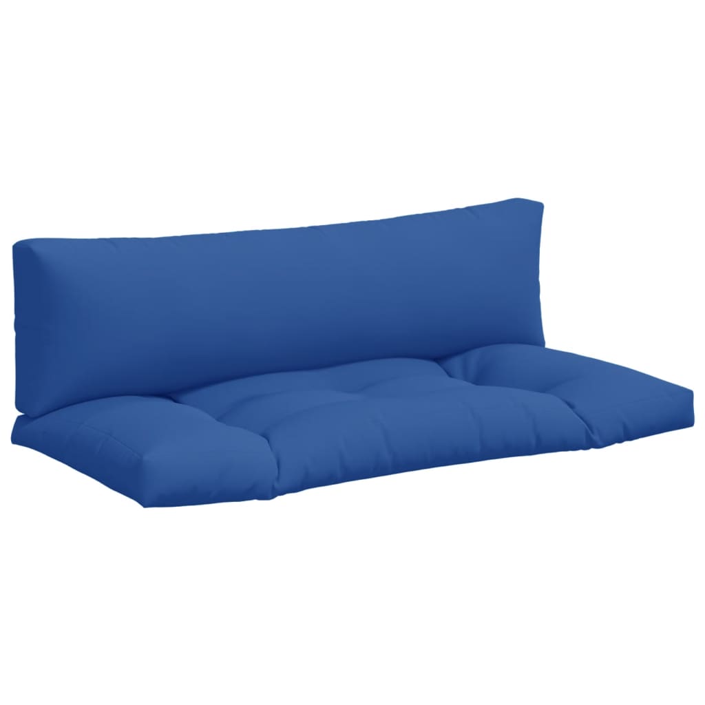 Pallet Cushions 2 Pcs. Blue Fabric