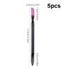 5 Pcs Cuticle File Stone Nail File Stone Cuticle Pusher Nail Art Polishing Pen Nail Grinding Pen