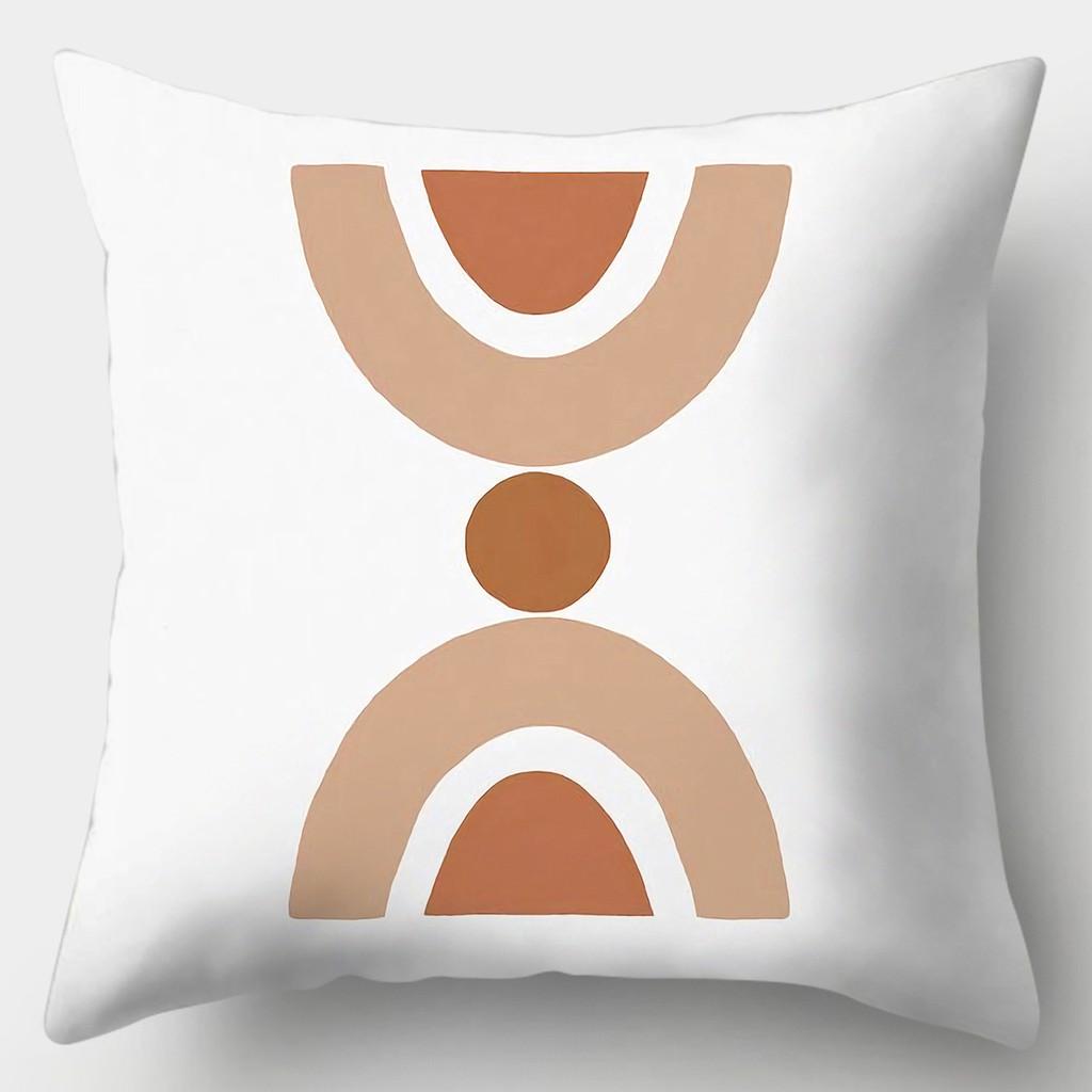 Art Drawing Style Pillowcase Square Sofa Pillowcase Abstract Main Image Cushion Cover