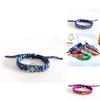 Genshin Impact Leuchtendes Gradient Geflochtenes Armband Mit Multifunktions-Elementalknöpfen