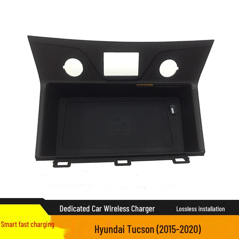 

Hyundai Tucson Wireless Fast Charger for Mobile Phones ABS Material
