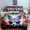 Musical Butterfly Design Bedding Duvet Cover Sets Duvet Covers Pillowcases Gifts (1 * Duvet Cover 2 * Pillowcases, Without Duvet Insert)
