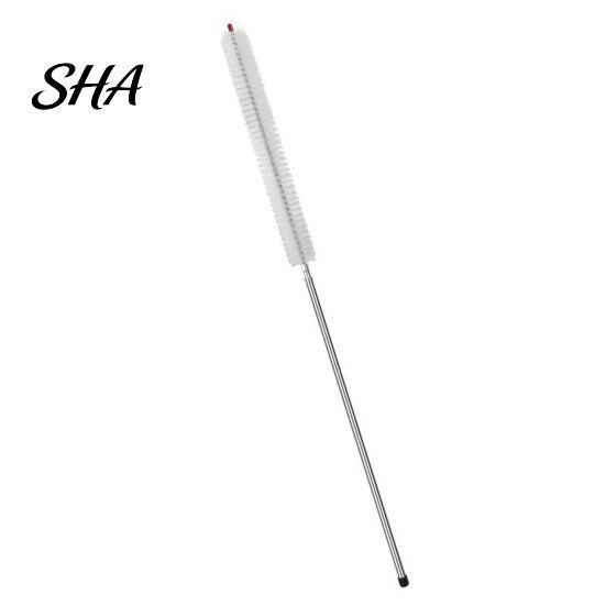 Non-disassembly Cleaning Brush Hard Bristle Tool, Washing Machine with 80cm Long Stainless Lint Remover for Steel Handle, Deep Gap Dryer Vent Cleaner белый