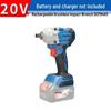 Dongcheng 20V Bezprzewodowy Klucz Udarowy Bezszczotkowy Wtyczka CN (adapter w zestawie)