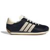 adidas Country OG Schwarzes Ponyhaar Damen-Sneaker Core-Black Cloud-White Golden-Beige JQ0545