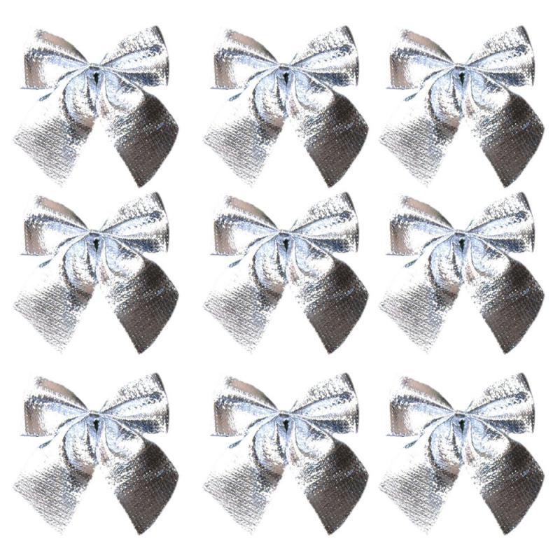 24 Pezzi Fiocco Farfalla Decorazione da Appendere per Decorazione Natalizia Casa Fiocco Albero di Natale Ornamenti Capodanno