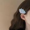 Fabric Irregular Flower Hairpin Fashion Sweet Early Spring Accessories BB Clip Small Fresh Bangs Side Clip Hair Accessories Women